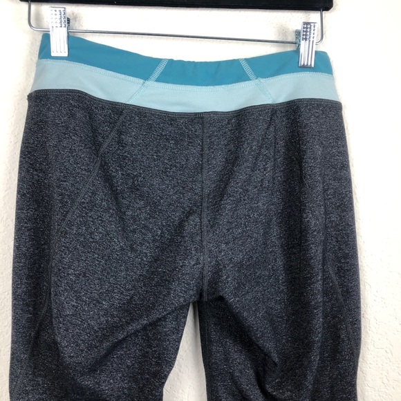 Lucy lucypowermax Gray blue Crop Pants Small - Picture 4 of 8